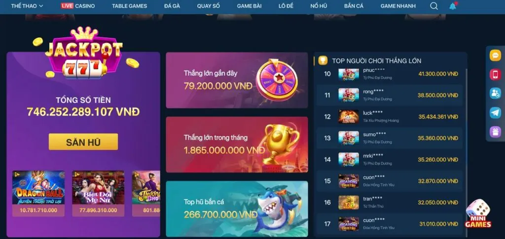 Thưởng nạp hàng ngày H11UU